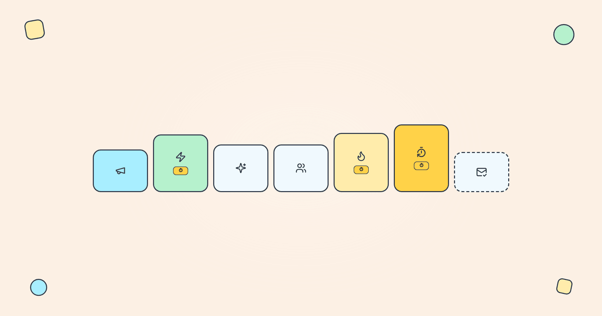Flash Sale Countdown Timer Email Flow infographic